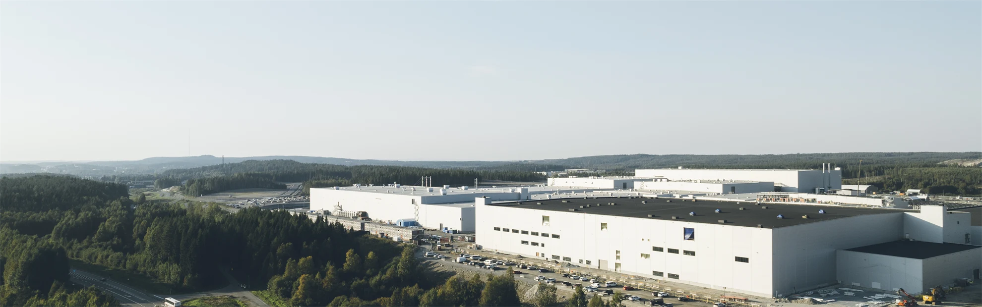 Northvolt plant in Skellefteå