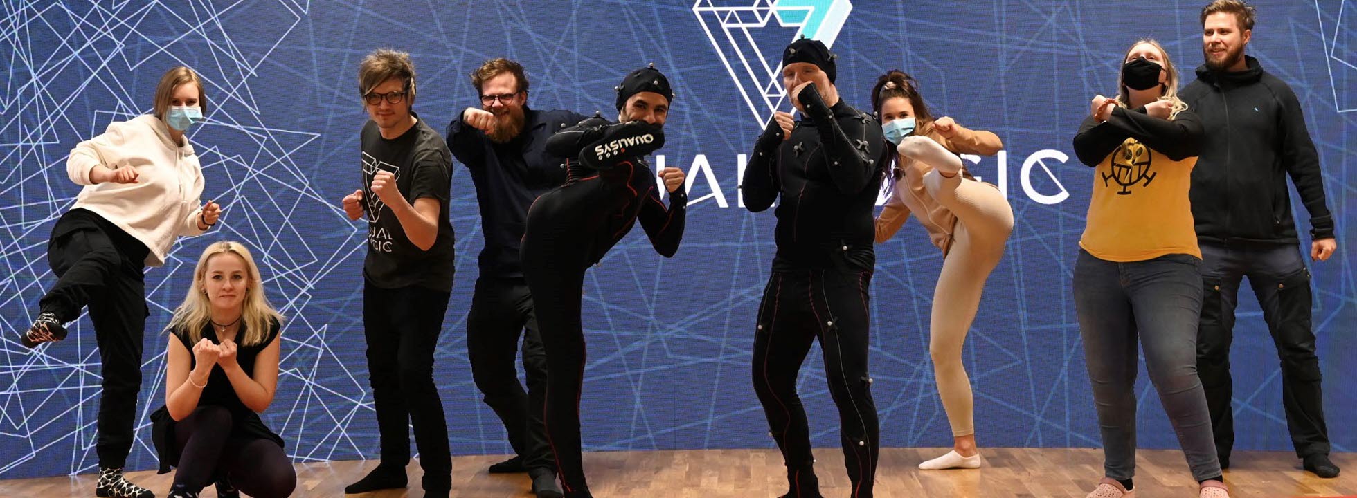Mocap labbmiljö_personer