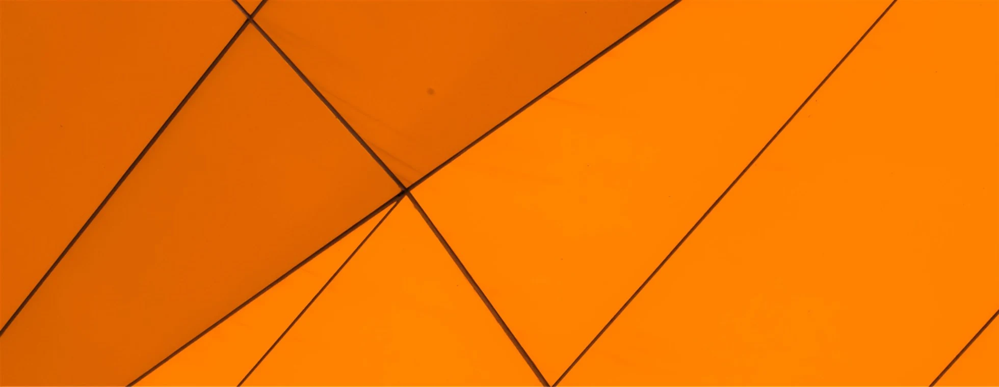 En orange dekorativ bild